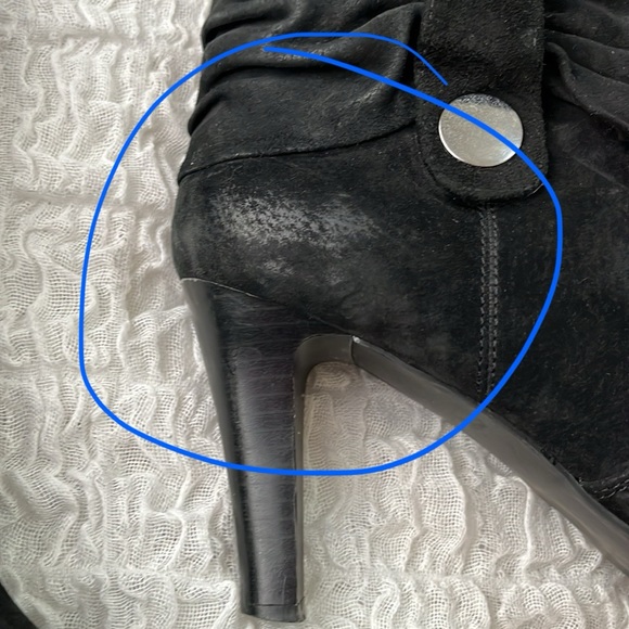 Blake Scott  Logan Suede Boots In Black. Size 8.5 - Picture 14 of 14